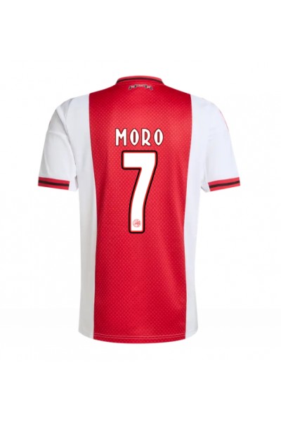 Ajax Raul Moro #7 Jalkapallovaatteet Kotipaita 2025-26 Lyhythihainen Ajax Raul Moro #7 Jalkapallovaatteet Kotipaita 2025-26 Lyhythihainen